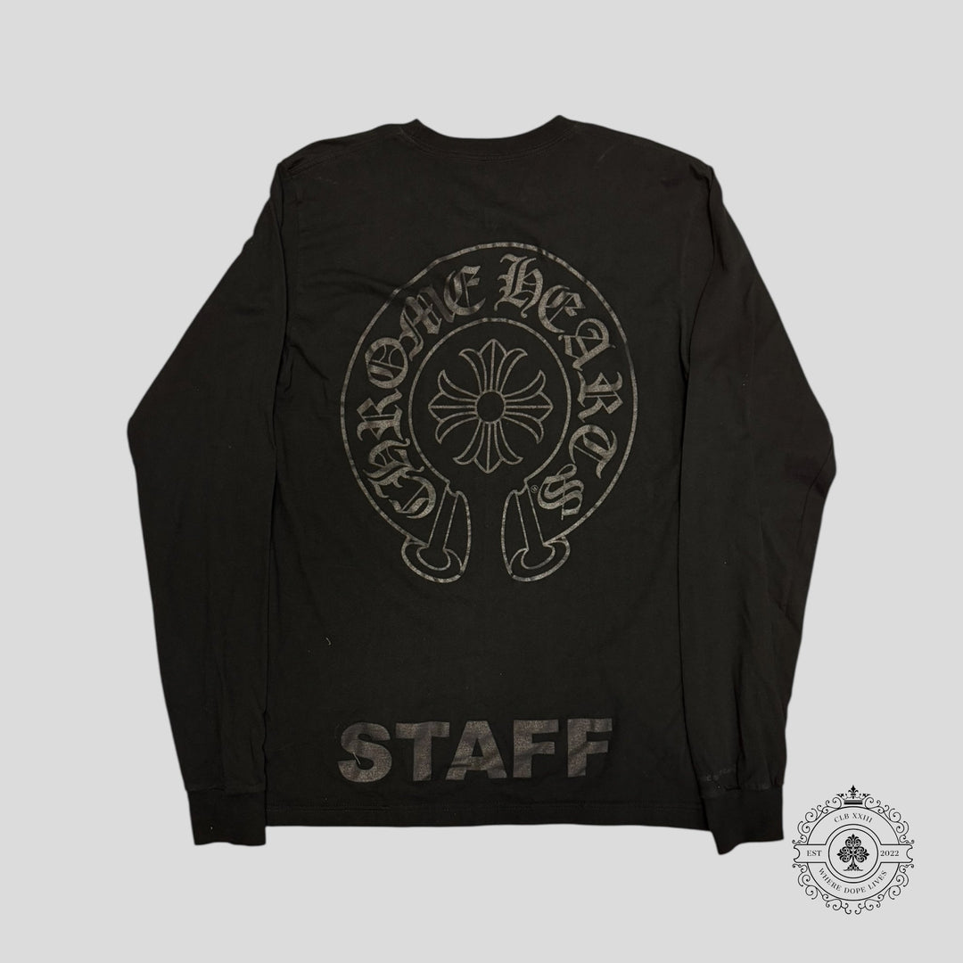 Chrome Hearts Staff Tee in Black