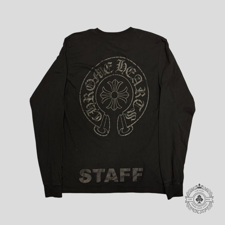Chrome Hearts Staff Tee in Black