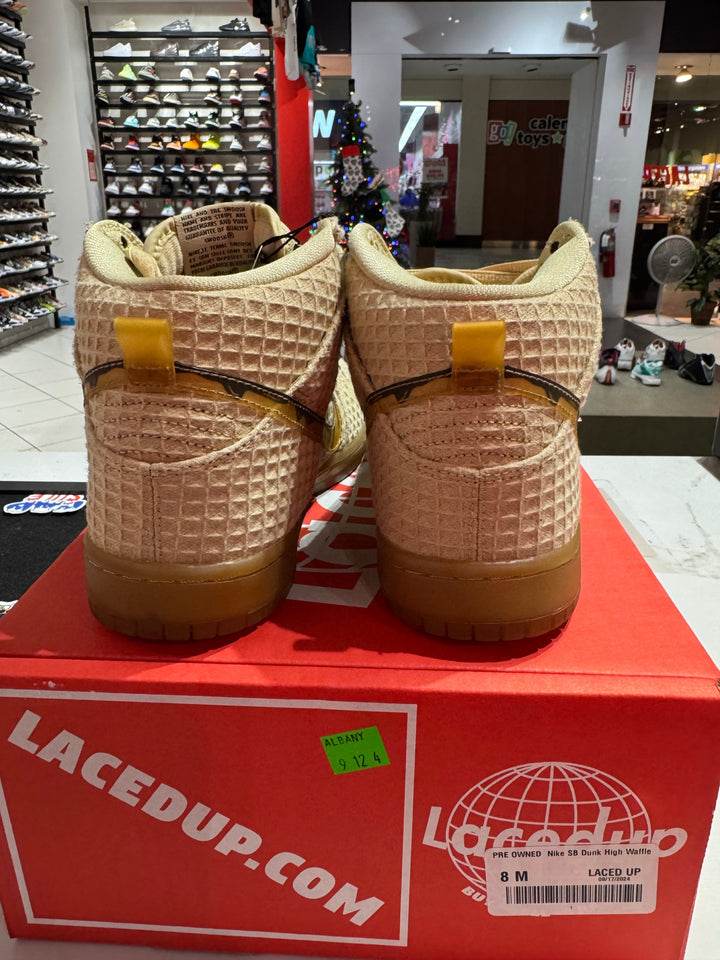 PRE OWNED  Nike SB Dunk High Waffle