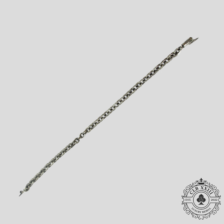 Chrome Hearts Paper Chain Bracelet in Silver