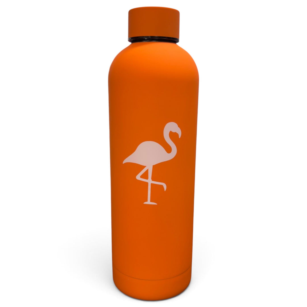 Flamingo Hydration Bottle | 24oz Insulated Stainless Steel | Screw On Lid