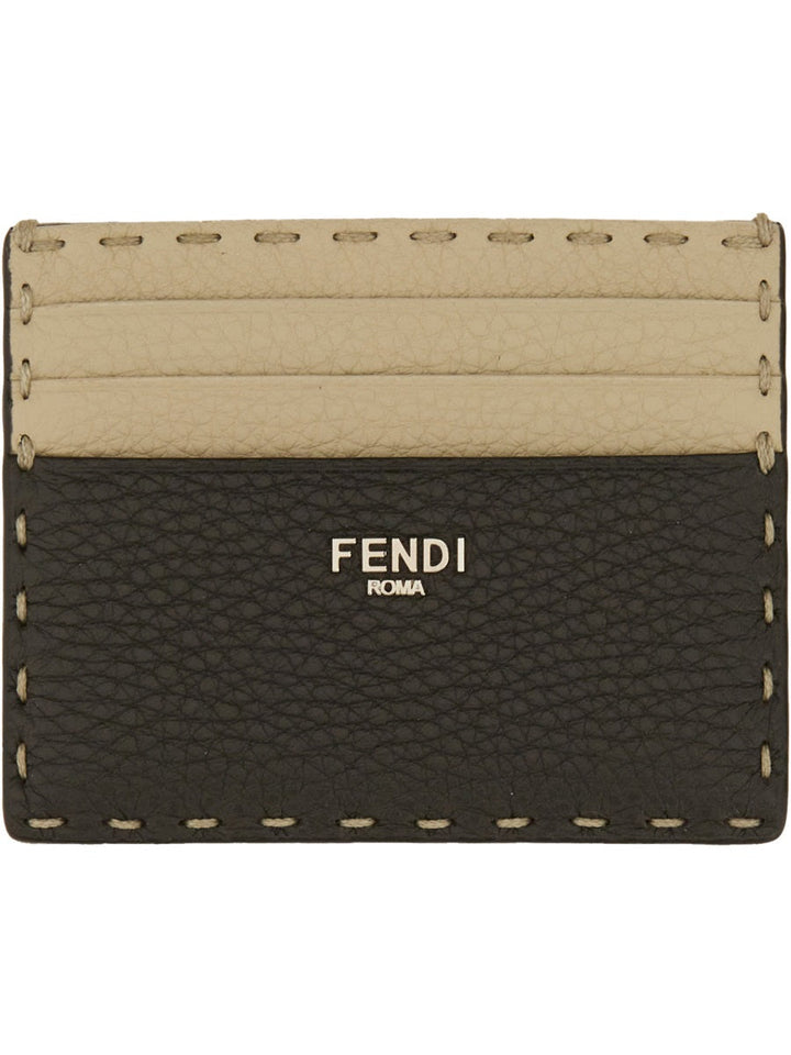 FENDI Mini Leather Card Holder