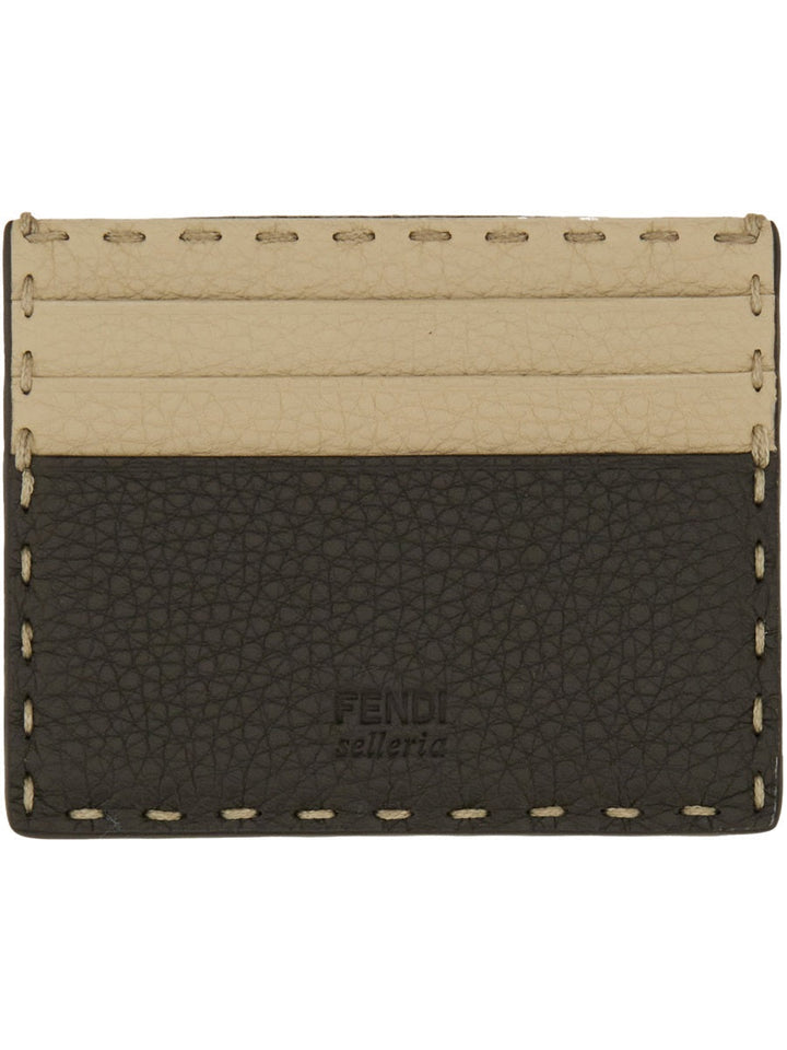 FENDI Mini Leather Card Holder