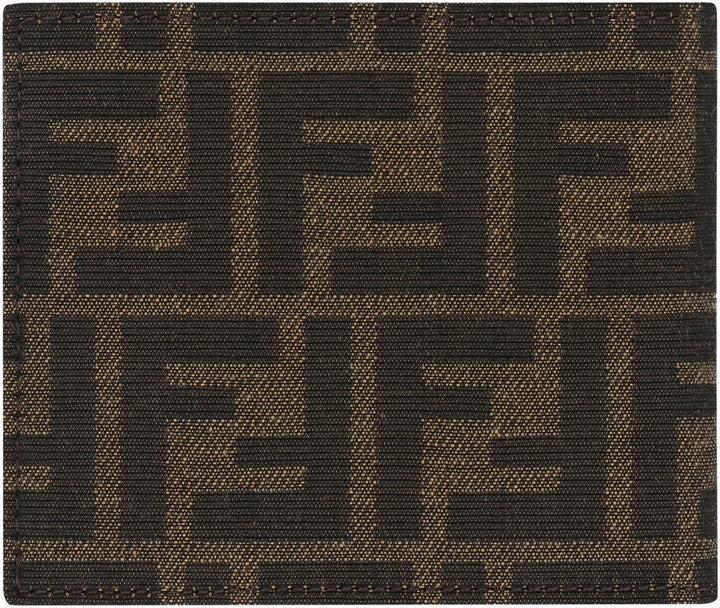 FENDI Jacquard Bi-Fold Wallet