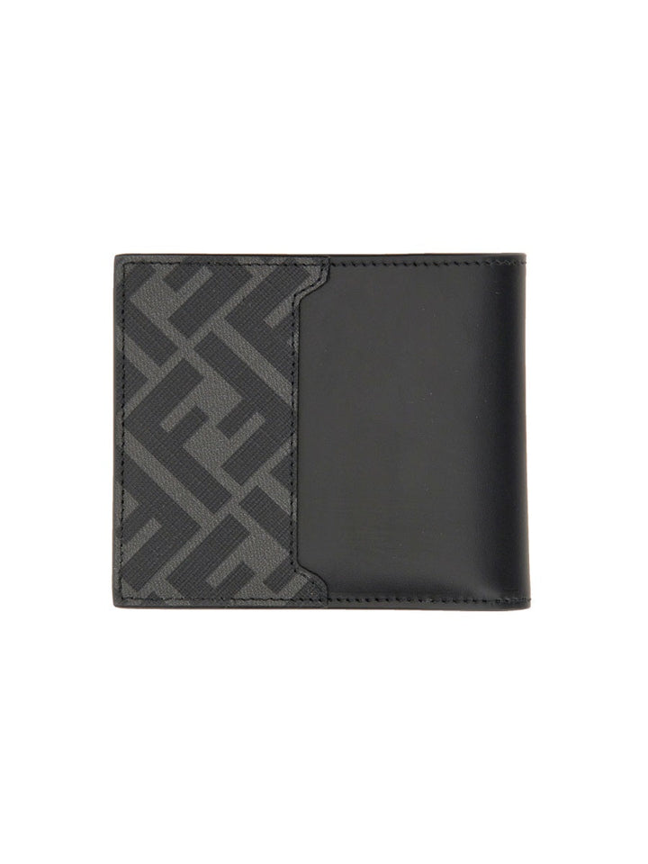 FENDI Mini Bifold Wallet with FF Detail