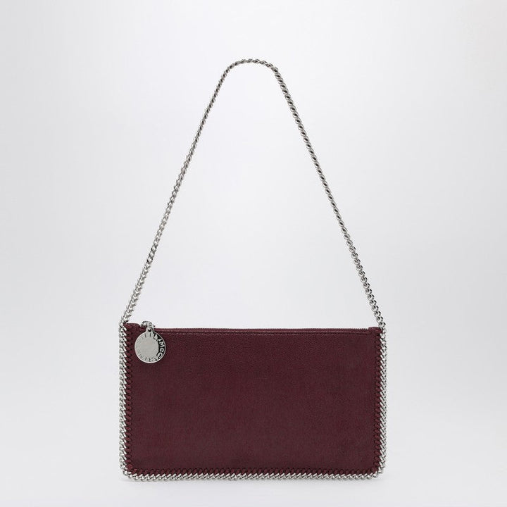 Stella Mccartney Falabella Plum Coloured Clutched Shoulder Bag Women