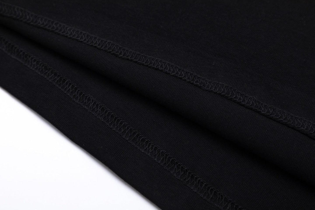 Amiri Black T-Shirt Without Collar
