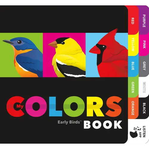 My Colors Early Birds Book - Board Book