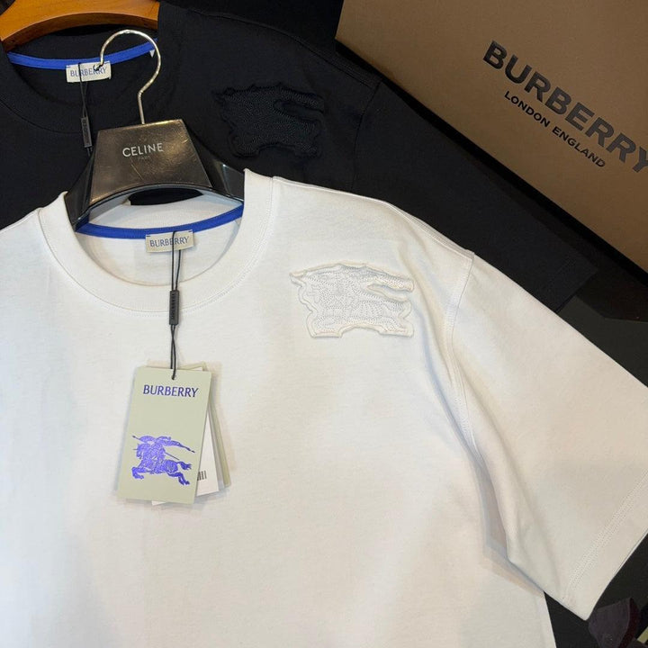 Burberry T-Shirt Without Collar &