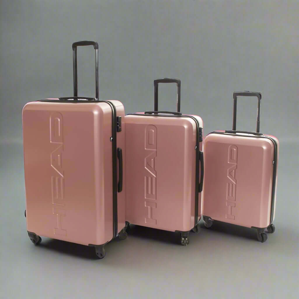 Head pink Travel bags