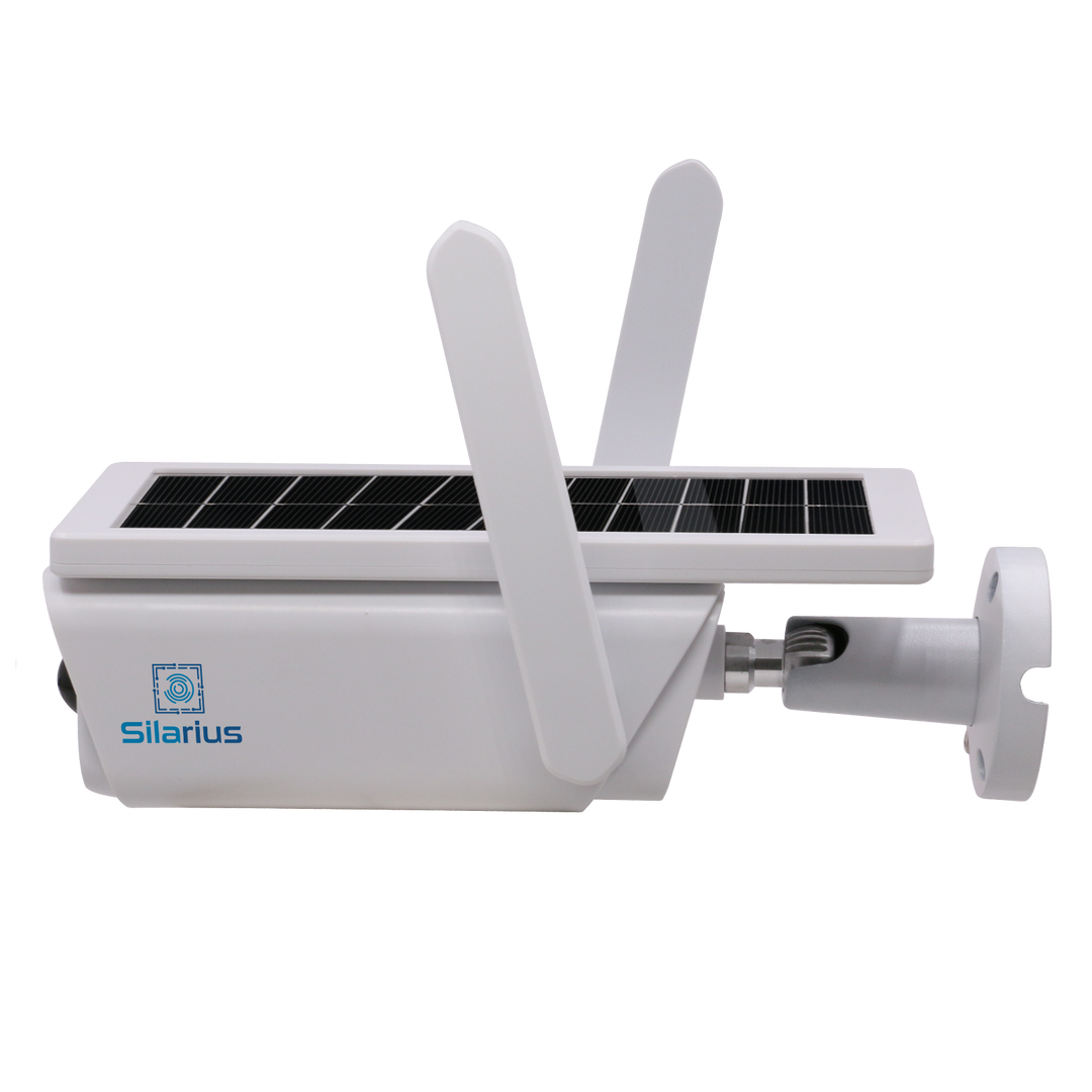 Silarius SIL-SOLARB3MPWIFI36 Bullet 3MP 3.6MM Solar Powered WiFi Camera (external removable 3W Solar Panel)