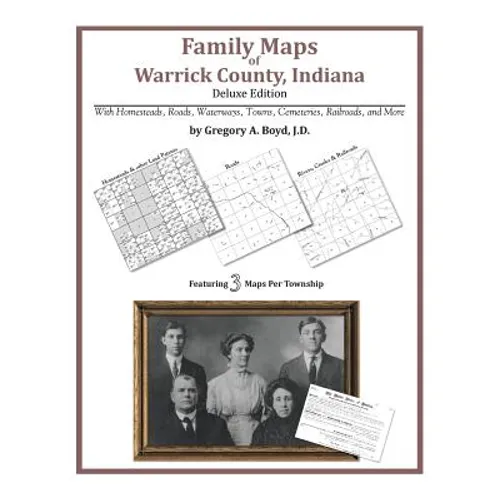 Family Maps of Warrick County, Indiana - Paperback