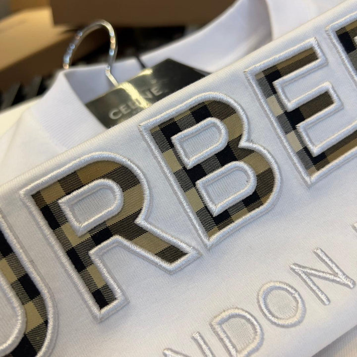 Burberry T-Shirt Without Collar &