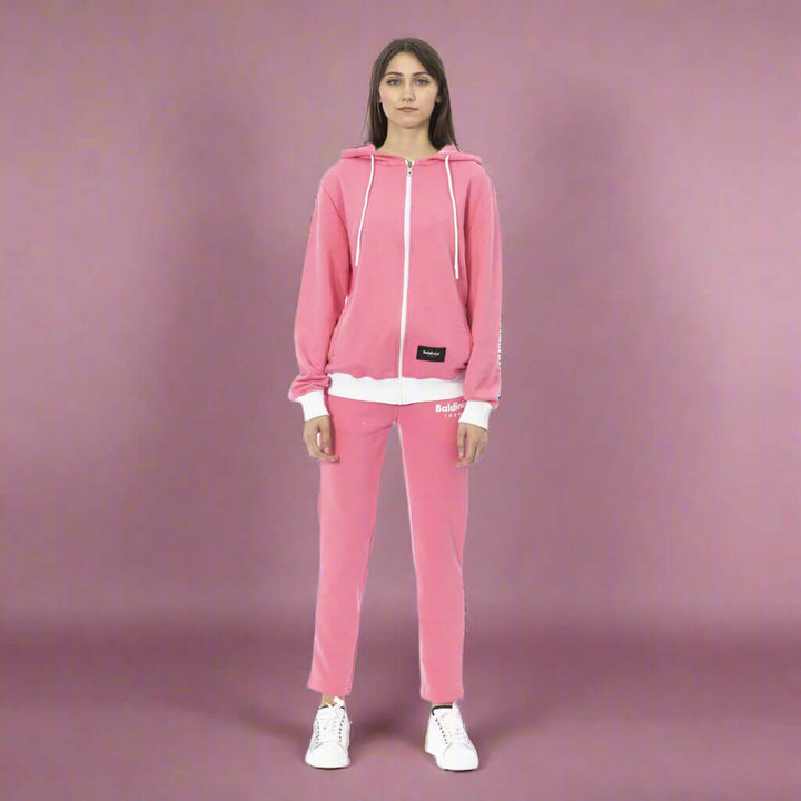 Colorful comfortable luxury Italian designed track suits with logo