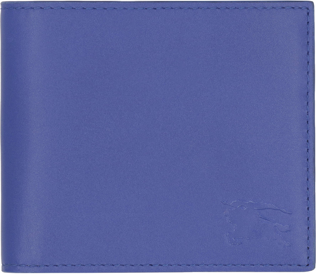 BURBERRY Mini Leather Flap-Over Wallet