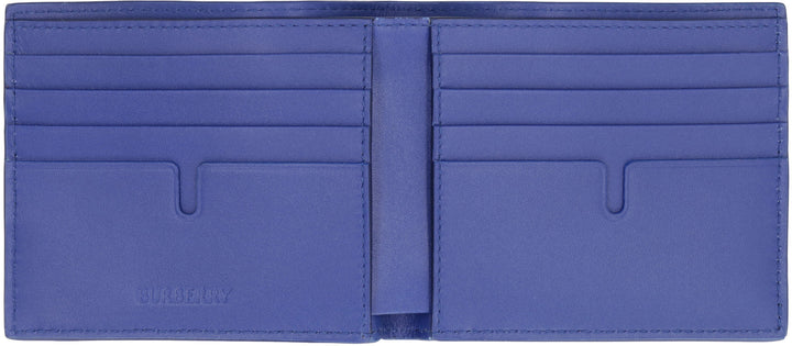 BURBERRY Mini Leather Flap-Over Wallet