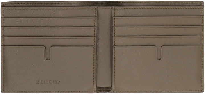 BURBERRY Mini Check Print Wallet