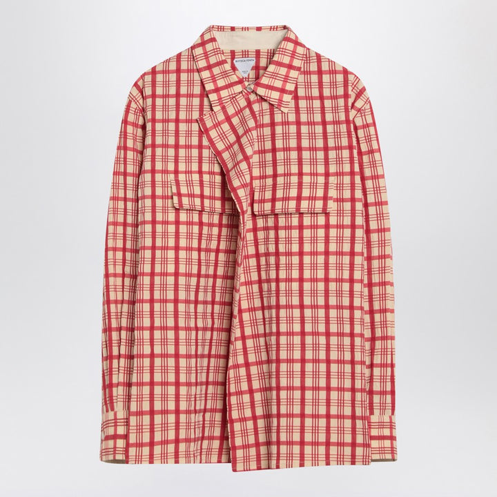 Bottega Veneta Women Checked Cotton Shirt