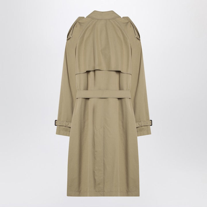 Burberry Double-Breasted Trench Coat In Hamper Color Men