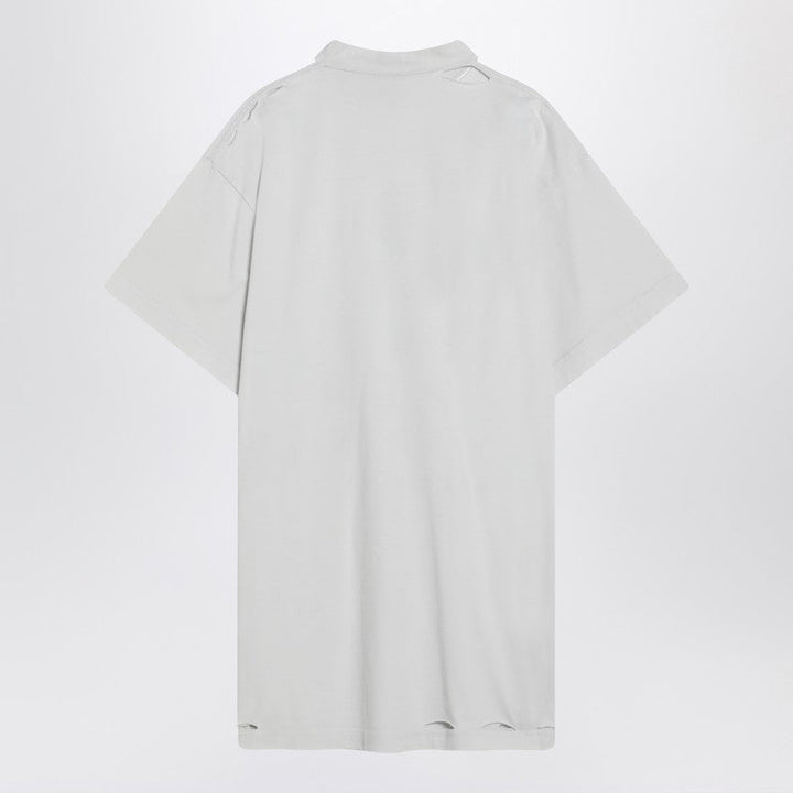 Balenciaga Optical White Oversized T-Shirt Women