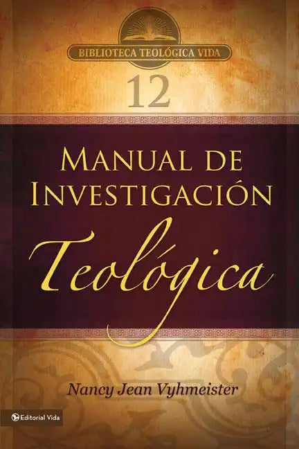 Btv # 12: Manual de investigación teológica Softcover Quality Research Papers - Paperback