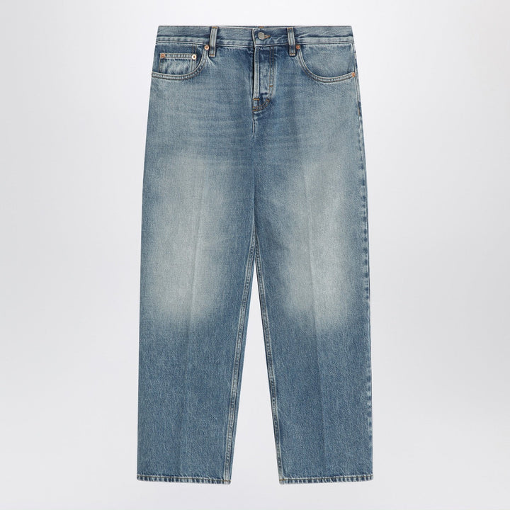 Gucci Straight Light Blue Jeans With Faded Effect Women