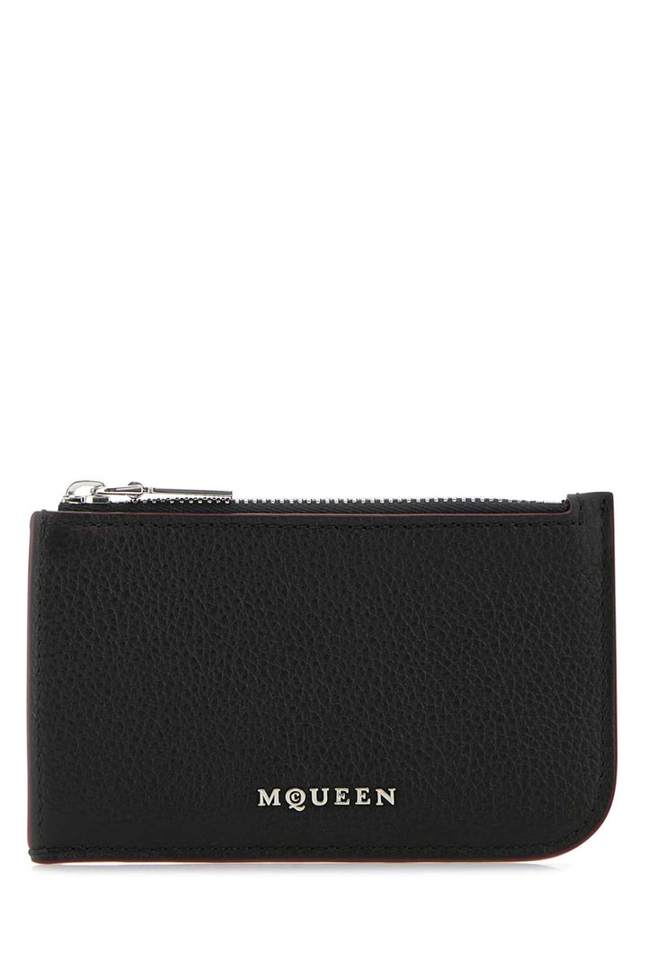 ALEXANDER MCQUEEN Mini Leather Card Holder