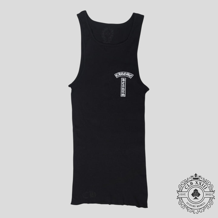 Chrome Hearts Cross Tank Top in Black