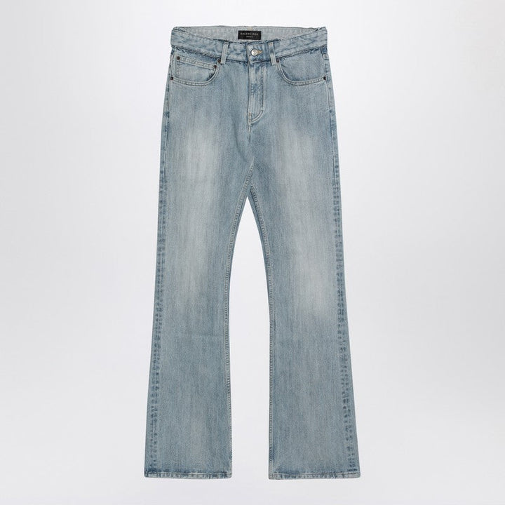 Balenciaga Low-Waisted Blue Jeans Women
