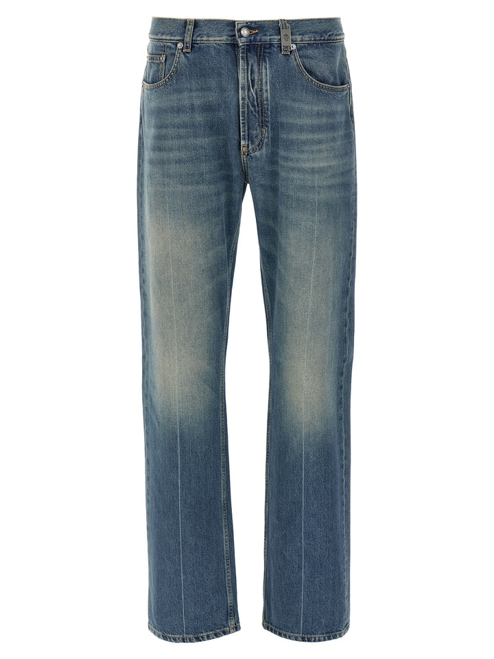 Mcqueen Men 'Skull' Jeans