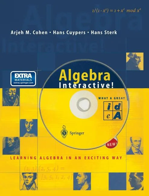 Algebra Interactive!: Learning Algebra in an Exciting Way [With CDROM and CD] - Hardcover
