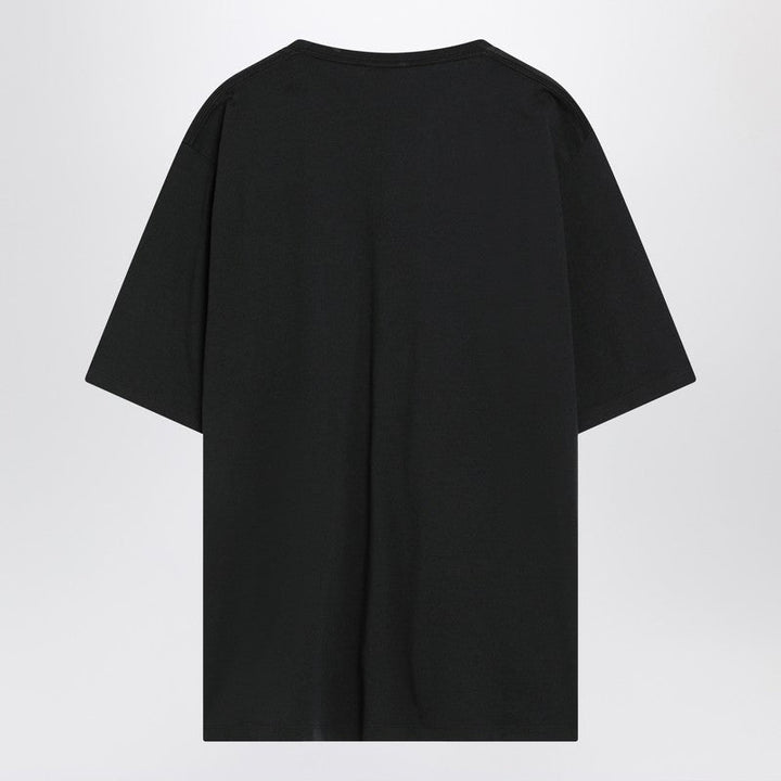 Alexander Mcqueen Faded Black Skull T-Shirt Men