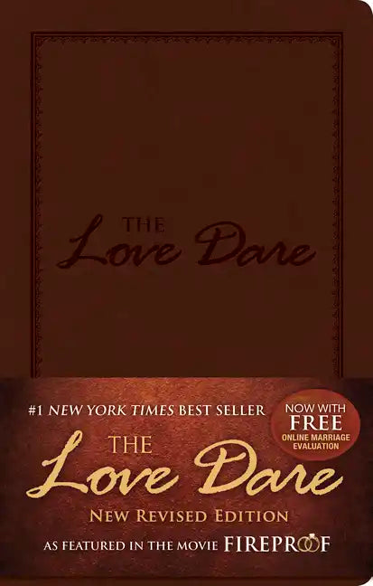 The Love Dare, Leathertouch: Now with Free Online Marriage Evaluation - Imitation Leather
