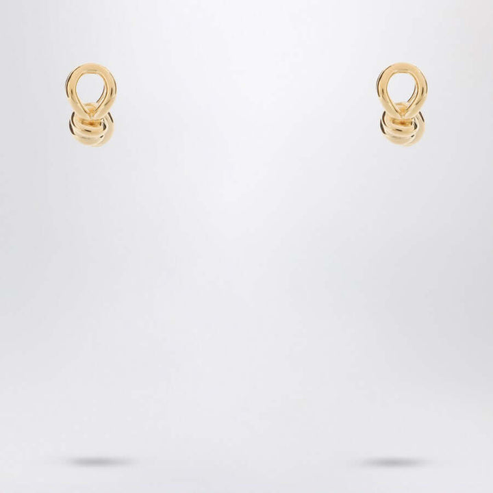 Bottega Veneta Women Gold-Plated Sterling Silver Knot Earrings