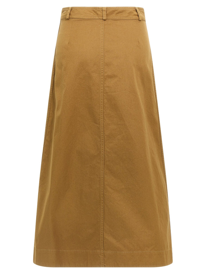 Saint Laurent Women Midi Skirt