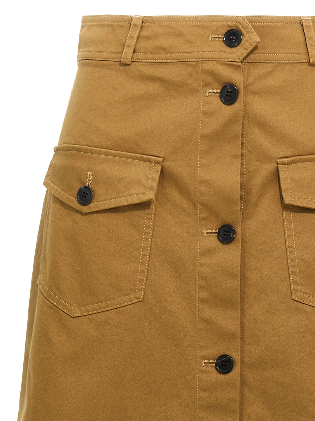 Saint Laurent Women Midi Skirt