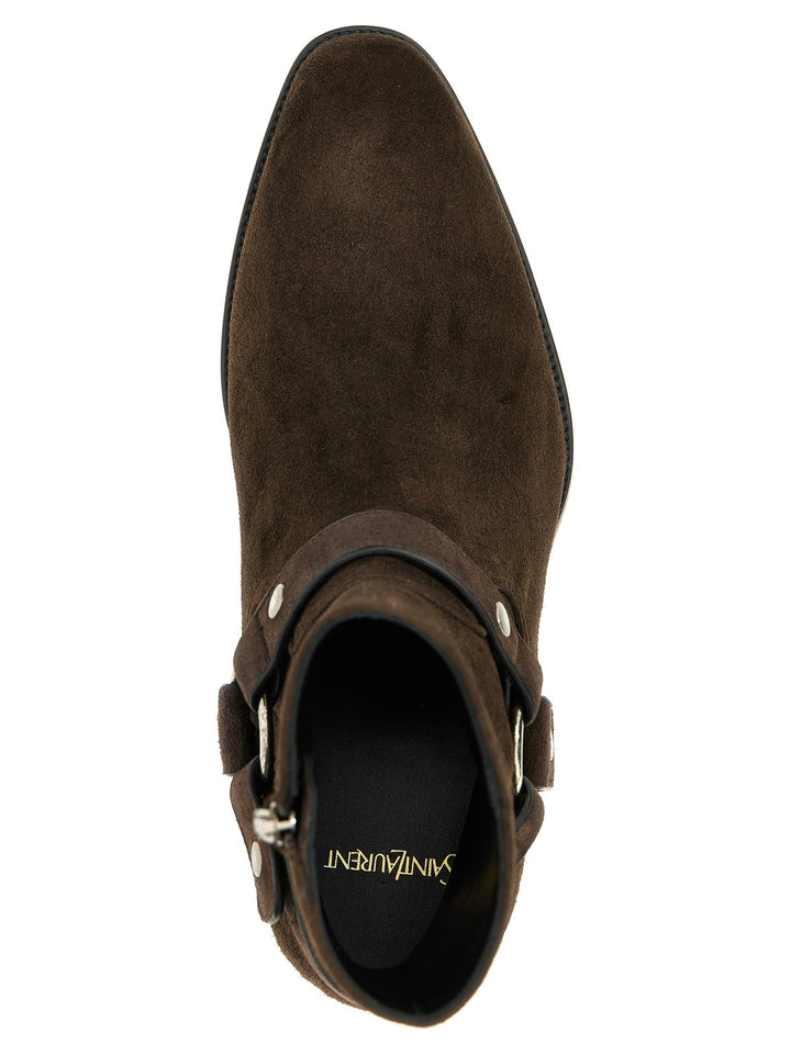 Saint Laurent Men 'Wyatt' Ankle Boots