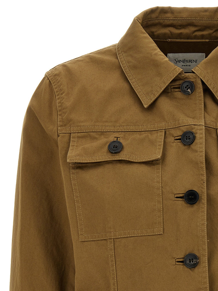 Saint Laurent Women Canvas Jacket