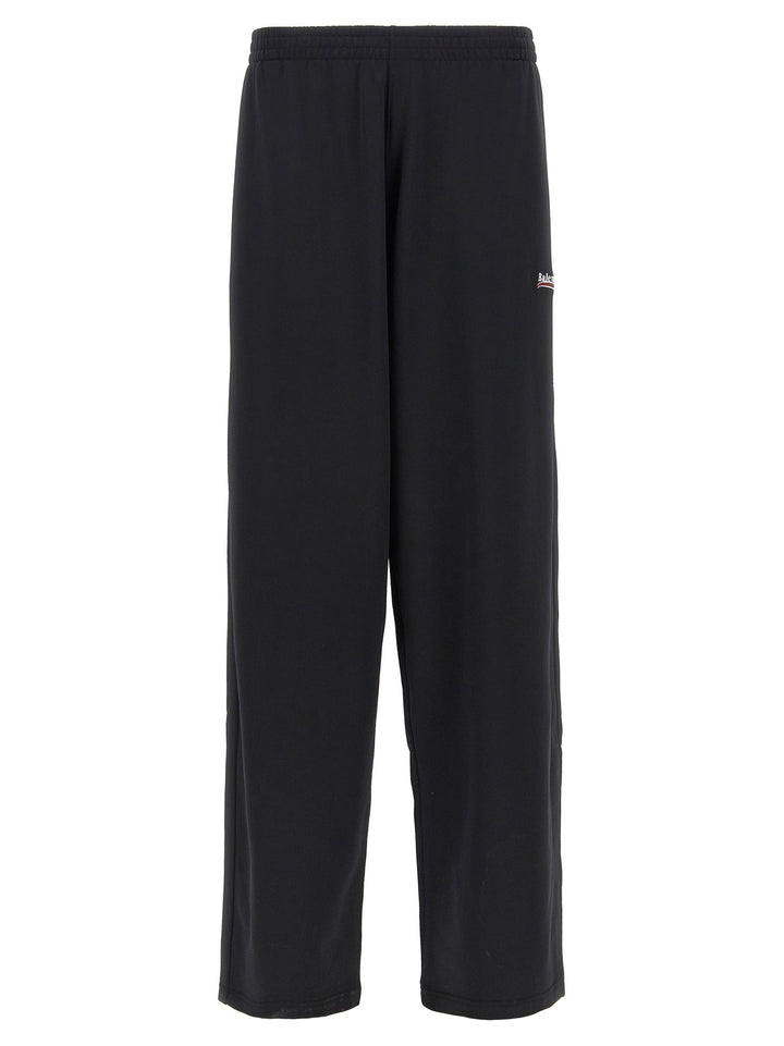 Balenciaga Men Logo Embroidery Joggers