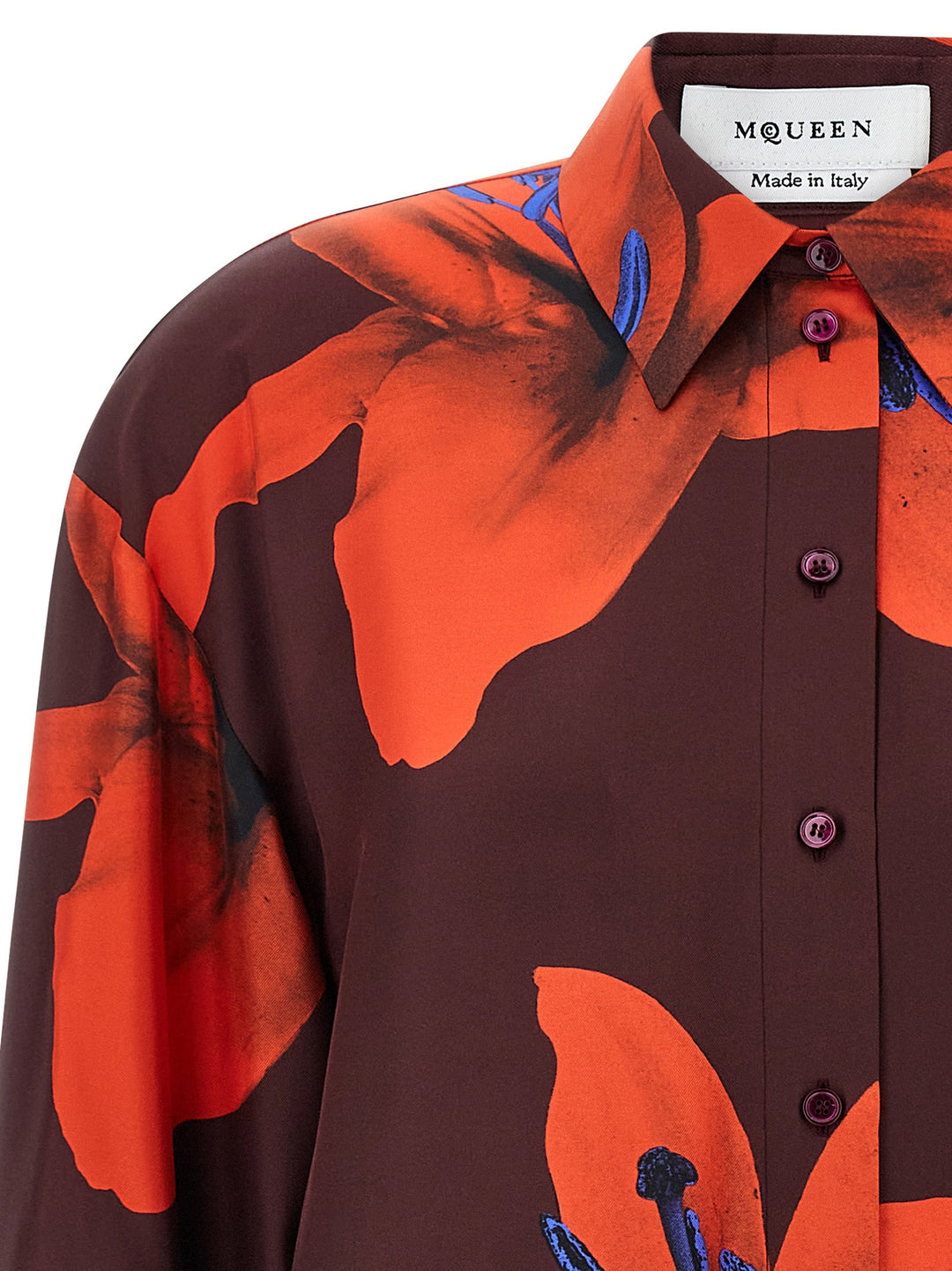 Mcqueen Women 'Flame Lily' Shirt