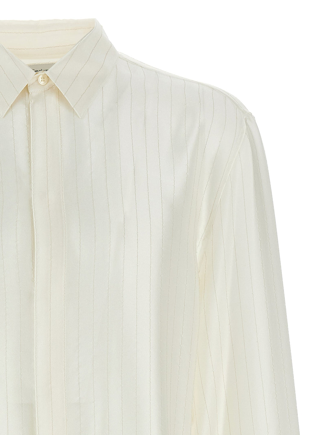 Saint Laurent Men Striped Shirt
