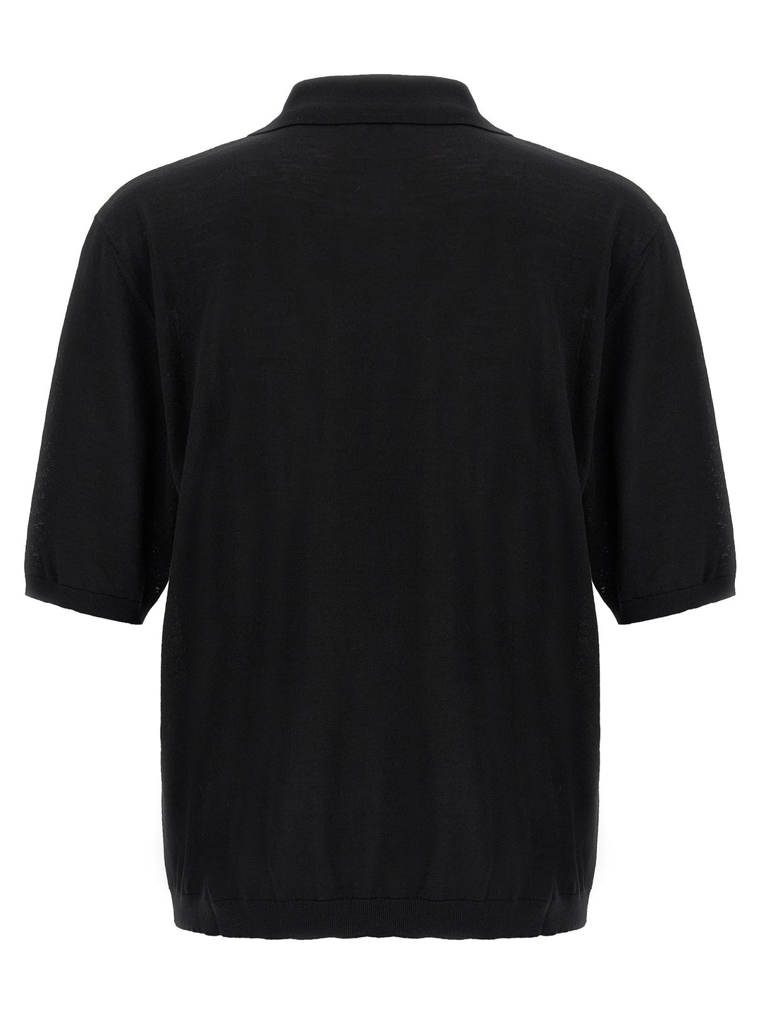 Saint Laurent Men Wool Polo Shirt