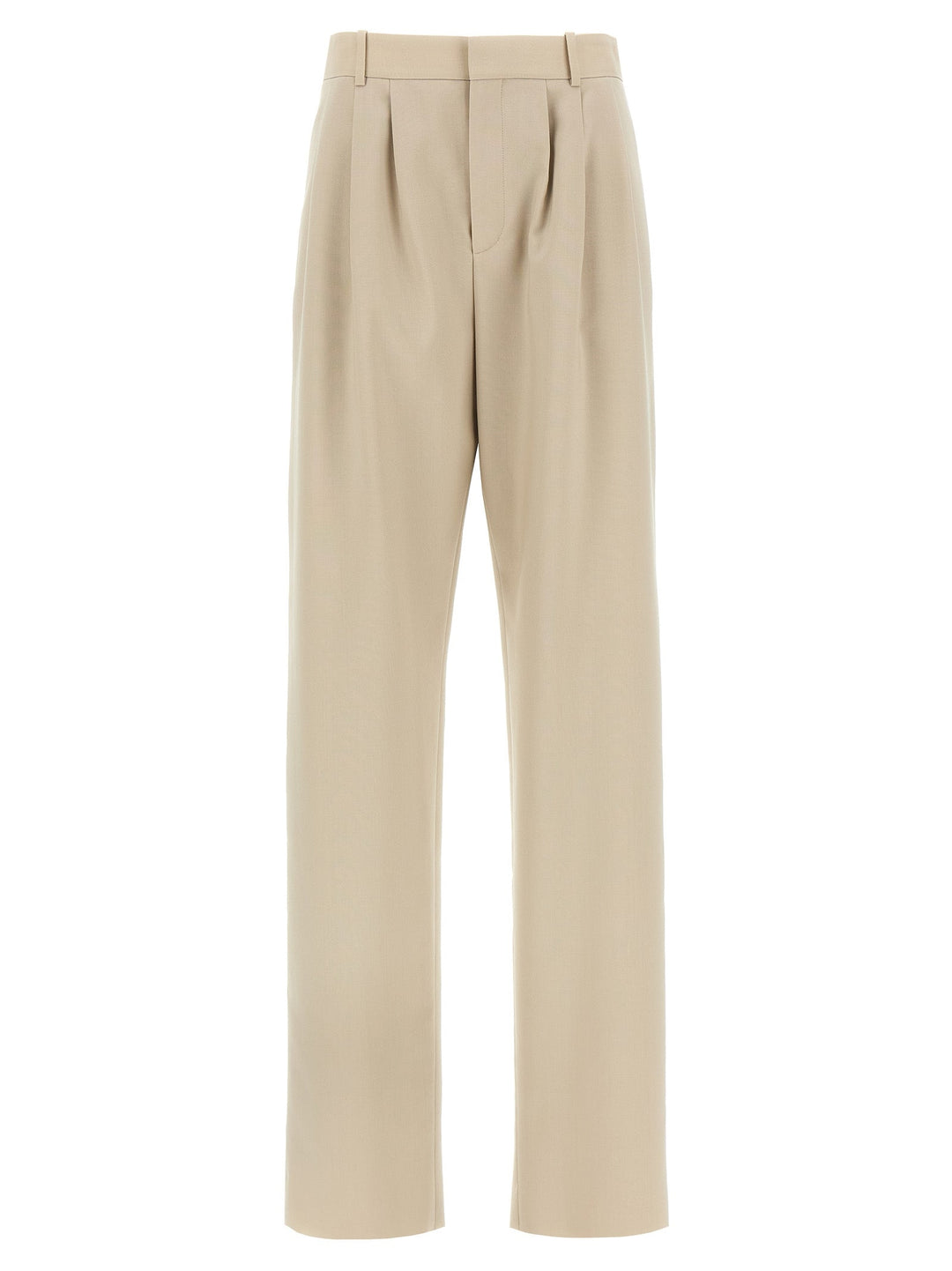Saint Laurent Women Pleat Pants