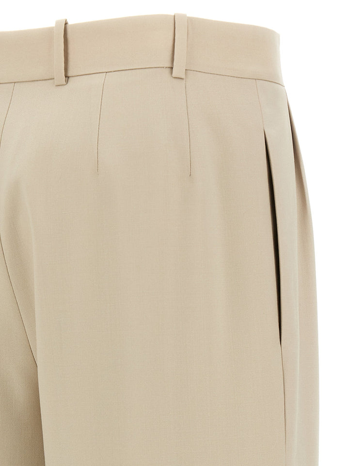 Saint Laurent Women Pleat Pants