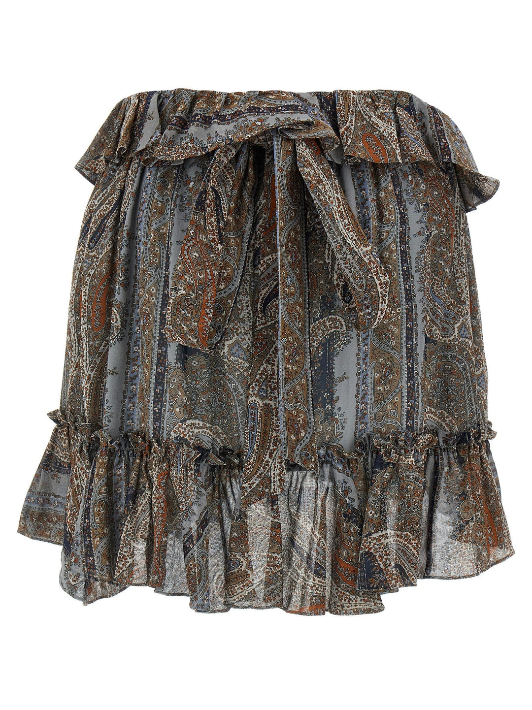 Saint Laurent Women All Over Print Skirt