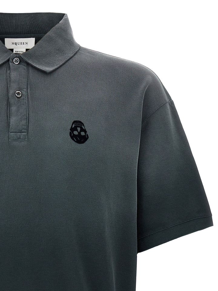 Mcqueen Men Polo Skull