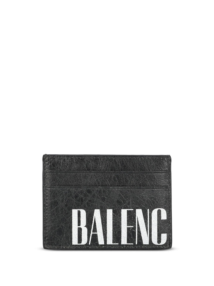 BALENCIAGA Mini Leather Card Holder