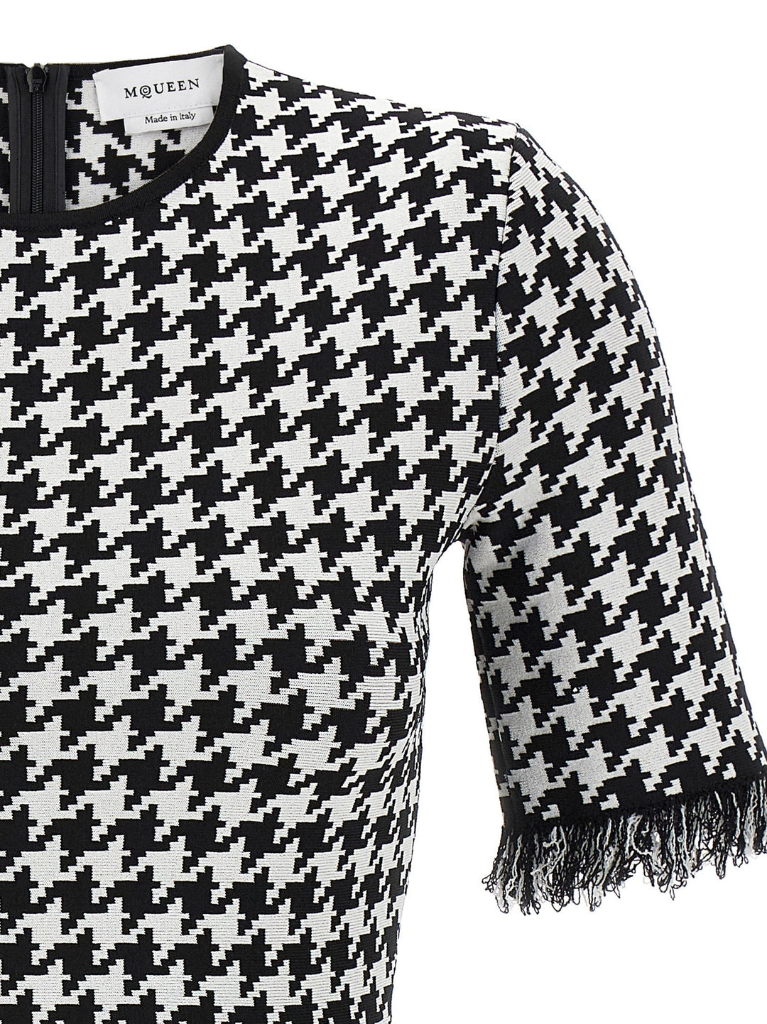 Mcqueen Women Houndstooth Dress