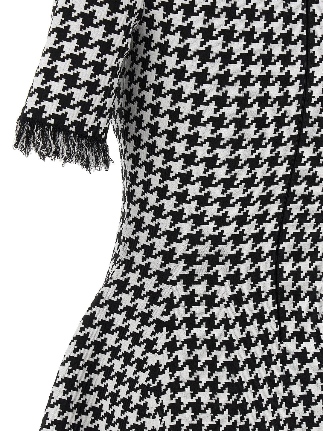 Mcqueen Women Houndstooth Dress