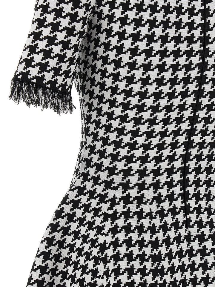 Mcqueen Women Houndstooth Dress